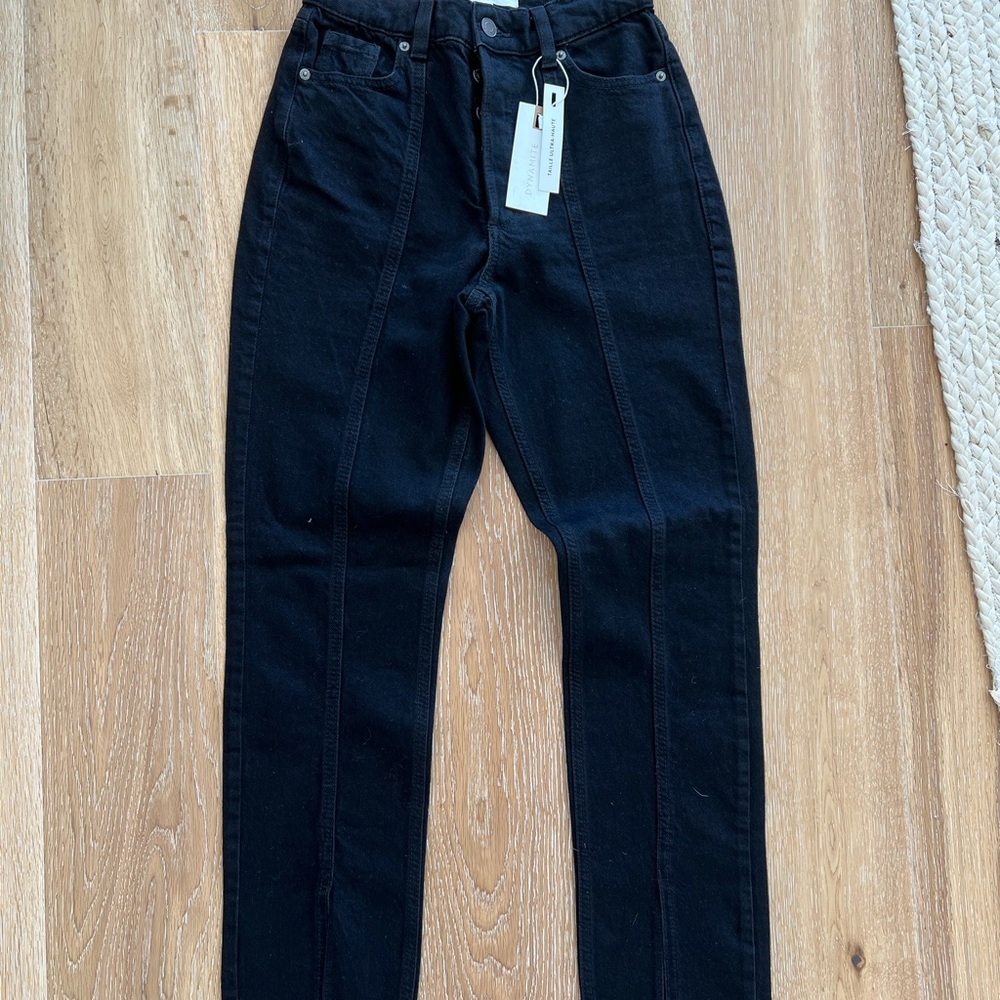 NEW Dynamite Rosie slit hem jeans size 24